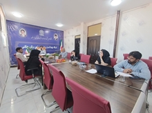 برگزاری جلسه هماهنگی نظام ارجاع برنامه پزشک خانواده-شبکه بهداشت و درمان چگنی با حضور جواد طرهانی